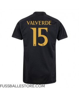 Günstige Real Madrid Federico Valverde #15 3rd trikot 2023-24 Kurzarm